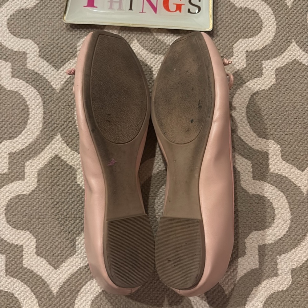 “Qupid”  Women's Pink Ballet Flats; no size on shoe, but fit like a size 8; EUC - Picture 4 of 4